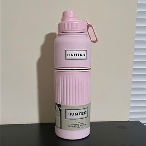 Hunter Stainless Insulated Bottle - Pink. NEW WITH TAGS